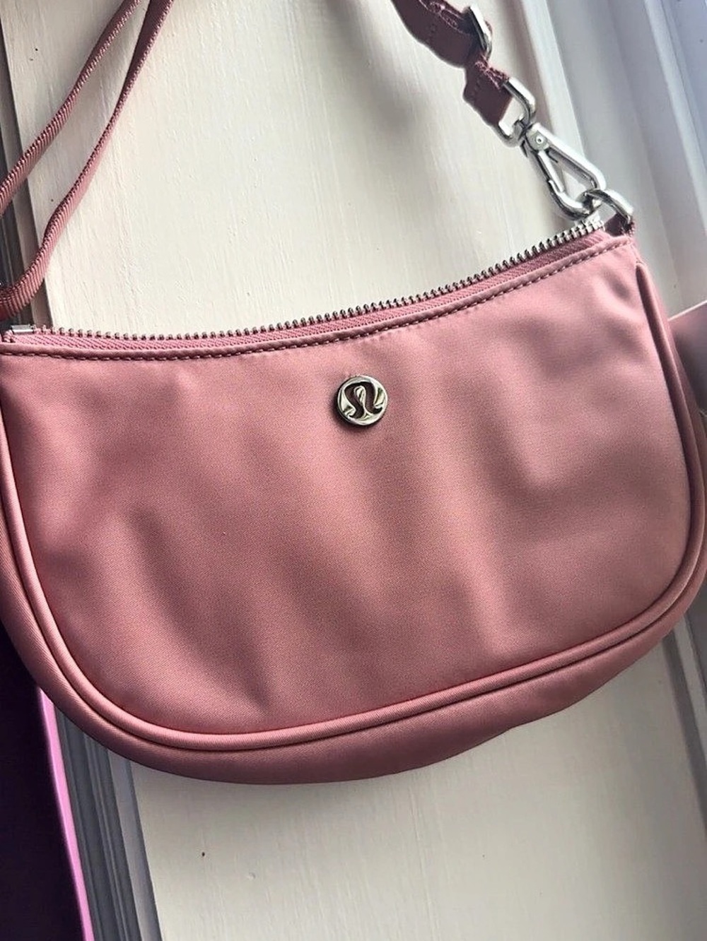 lululemon Adjustable Mini Shoulder Bag 3L Pink Bag
